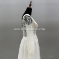 Classic Women Vintage Ball Gown Elegant wedding dress long sleeve lace